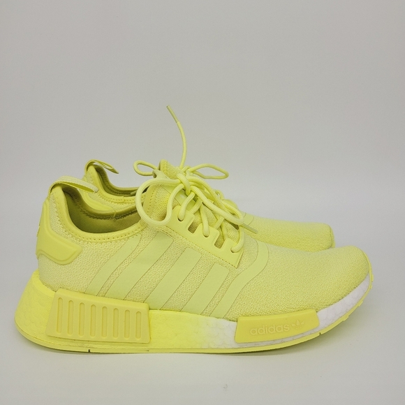 Adidas Originals NMD_R1 Pulse Yellow Running Shoes Women's Size 8 GX8382 - Picture 4 of 9